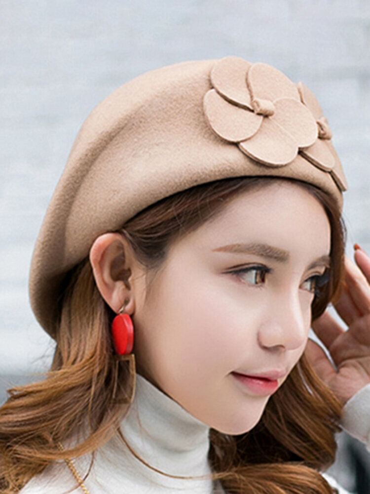 Wool Vogue Elegant Beret Hat