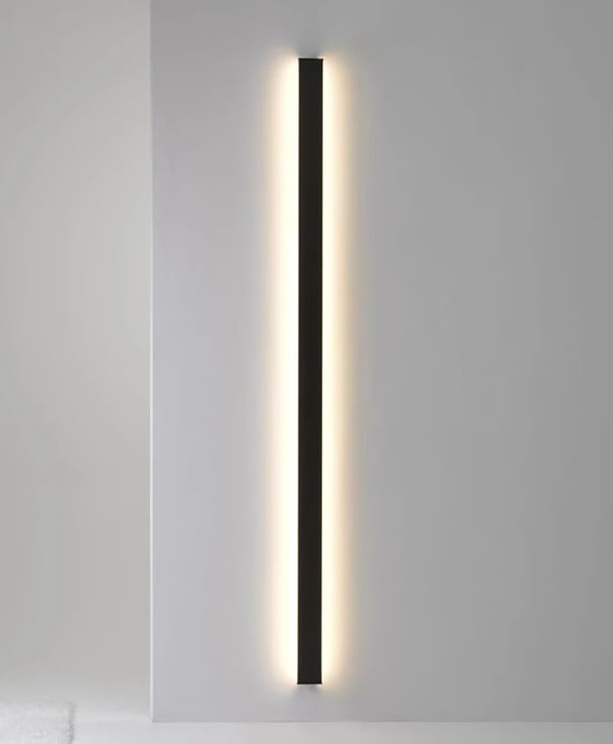Dimmable LED Wall Sconce - Modern Minimalist Indoor Lighting Fixture for Bedroom & Home Deco