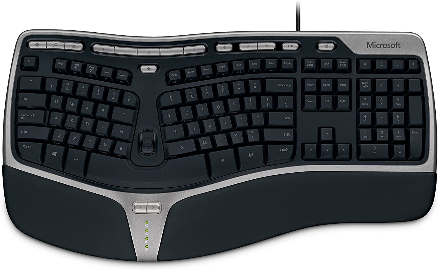 Microsoft Natural Ergonomic Keyboard 4000, Retail