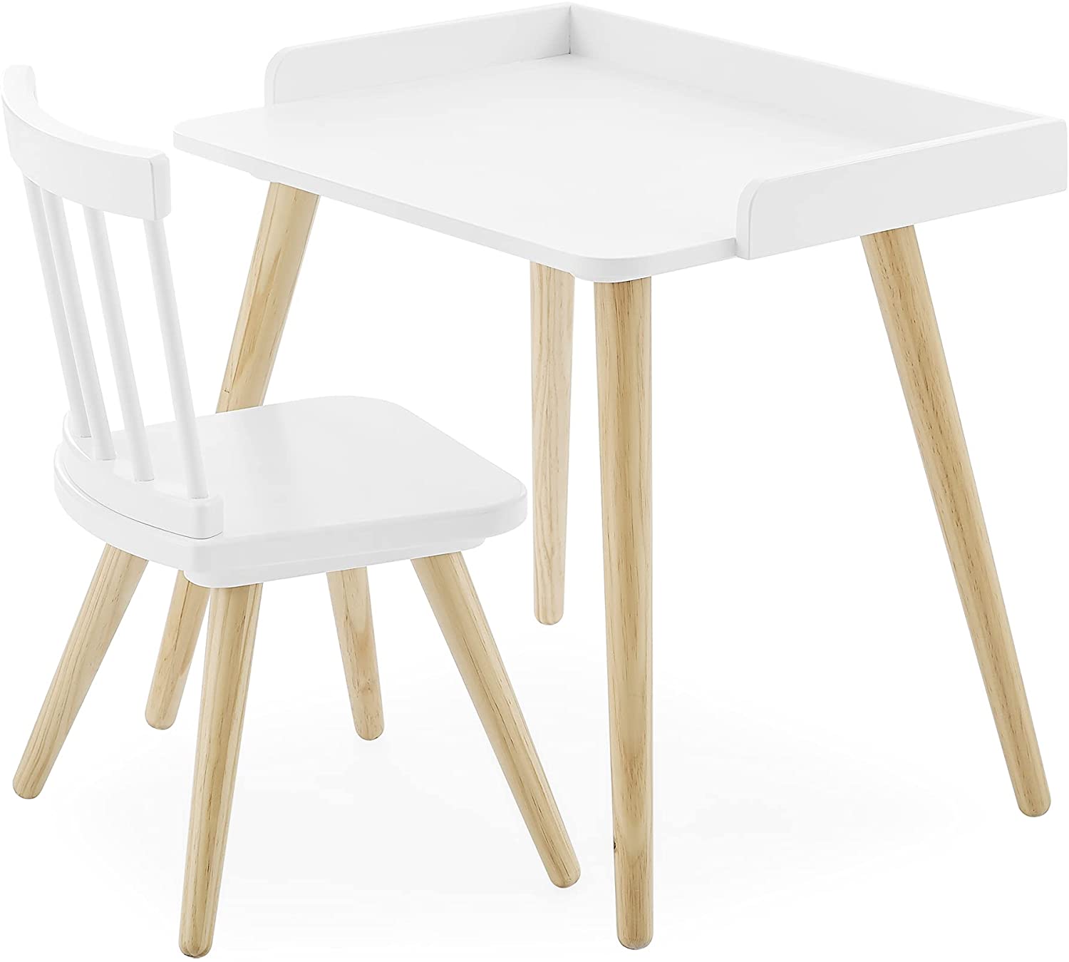 Delta Children Essex Kids' Desk & Chair Set-Green guard Gold Certified-