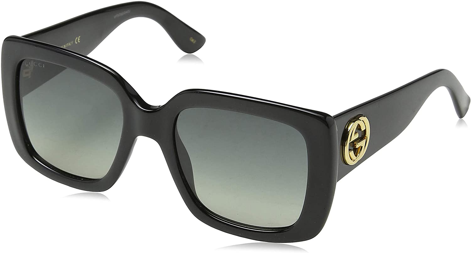 Gucci  Black GG0141S Square Sunglasses
