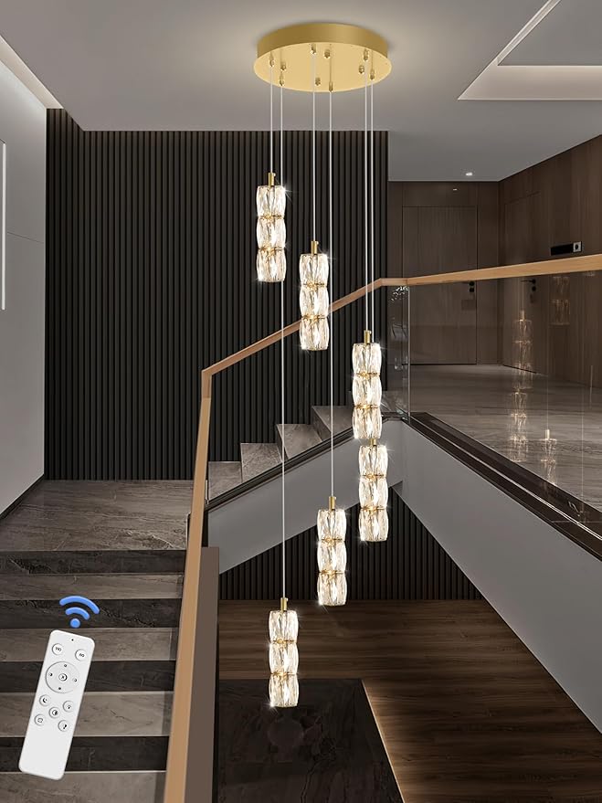 Pendant Lights Kitchen Island 6-Lights Pendant Chandelier for Dining Room